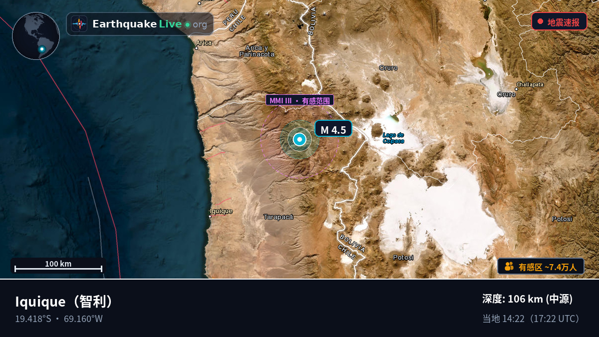 Tarapacá, 智利