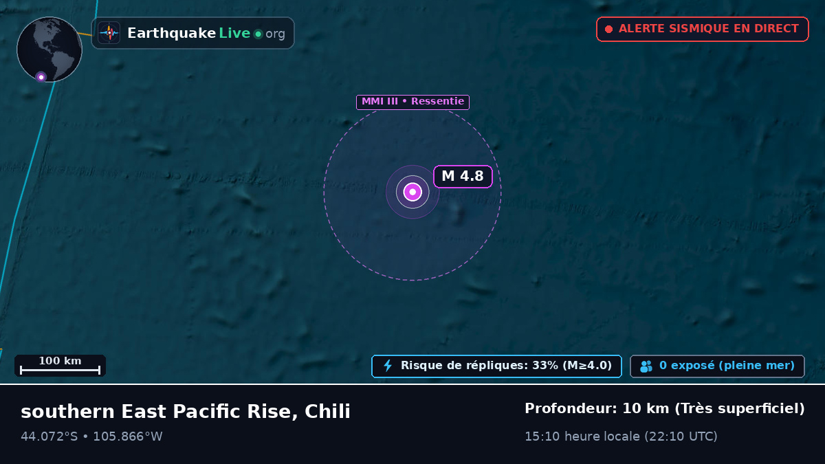 Océan Pacifique Sud (Chili)