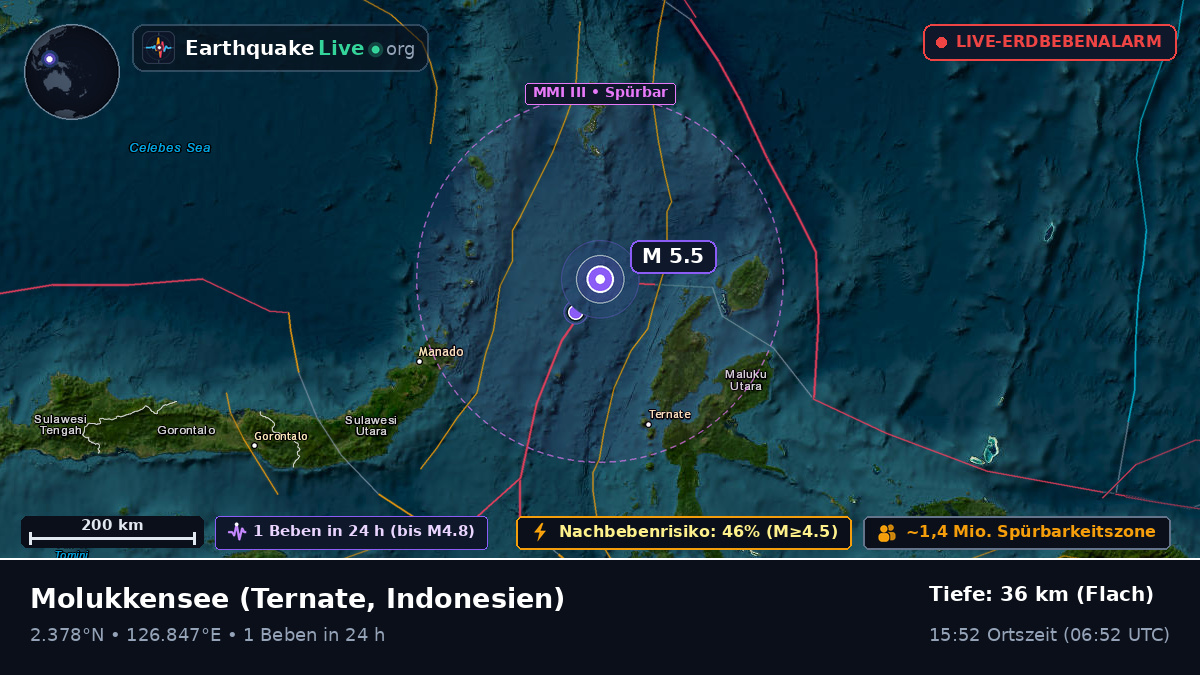 Molukkensee (Indonesien)