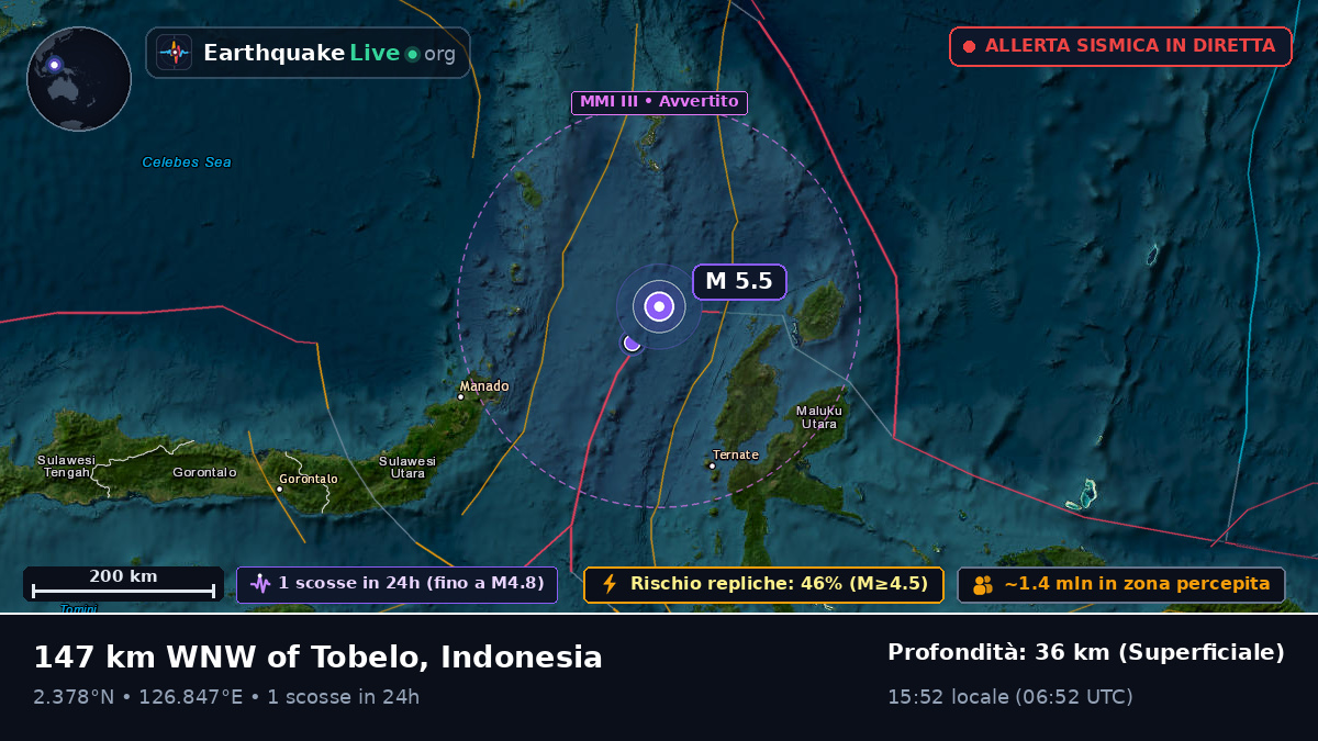 Mare delle Molucche (Indonesia)