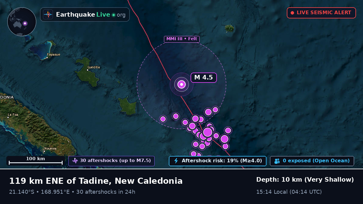 South Pacific Ocean (New Caledonia)