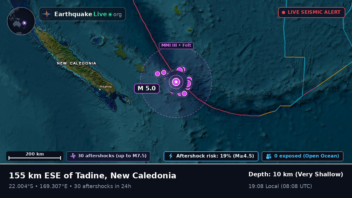 South Pacific Ocean (New Caledonia)
