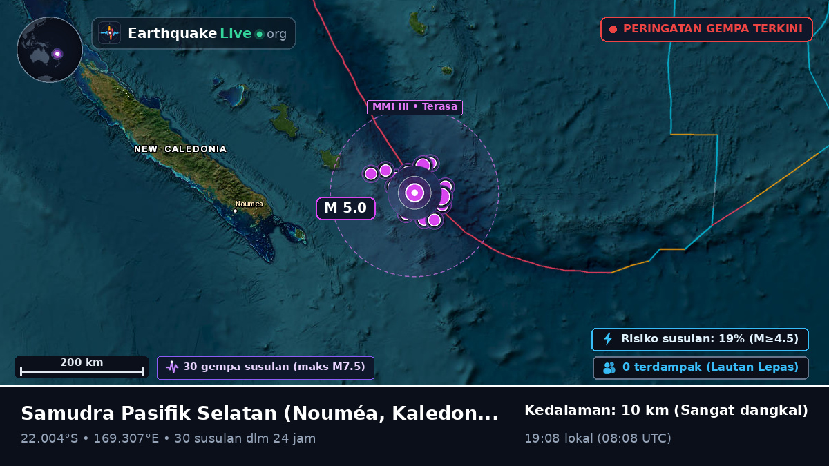 Samudra Pasifik Selatan (Kaledonia Baru)