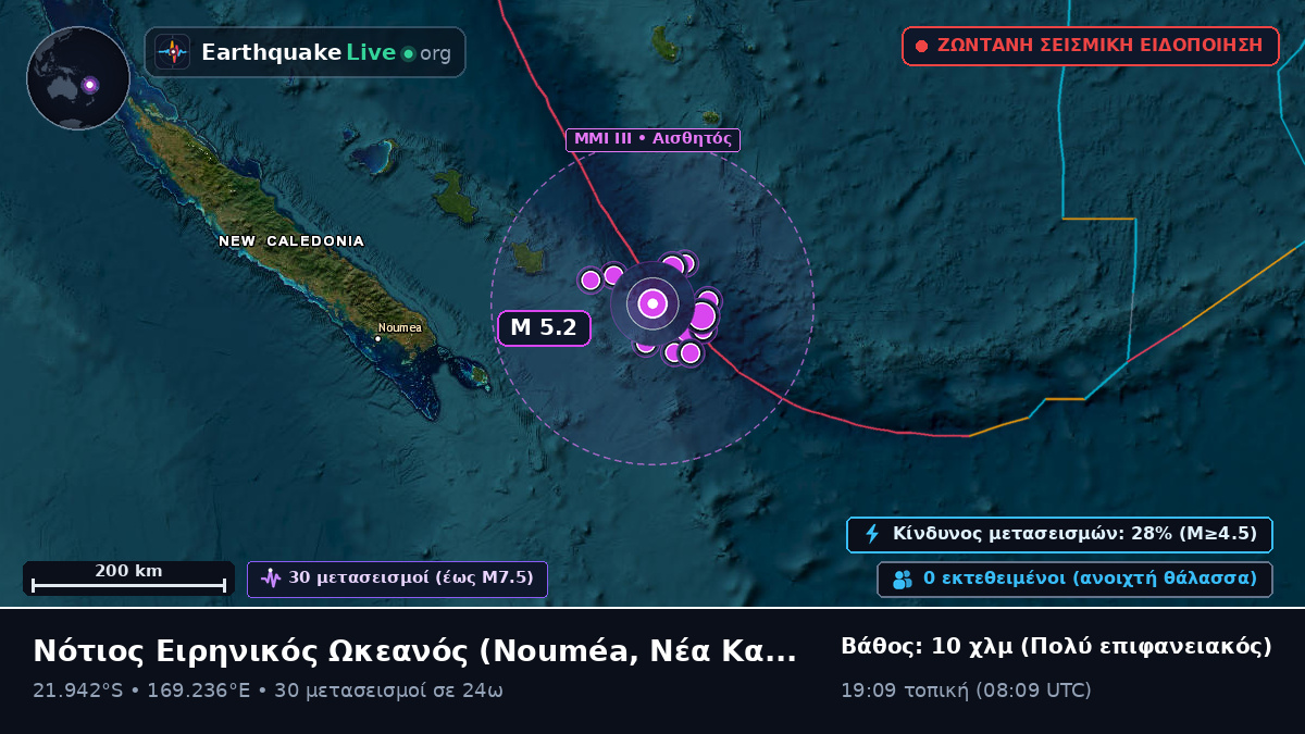 Νότιος Ειρηνικός Ωκεανός (Νέα Καληδονία)