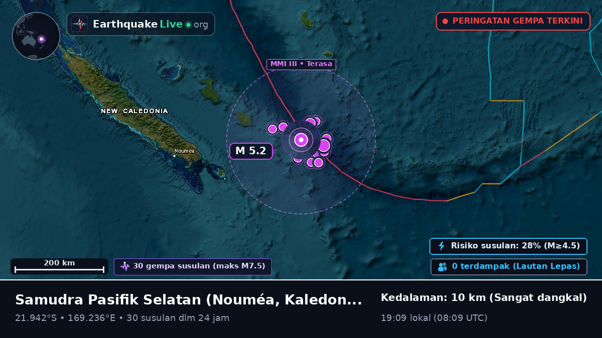 Samudra Pasifik Selatan (Kaledonia Baru)