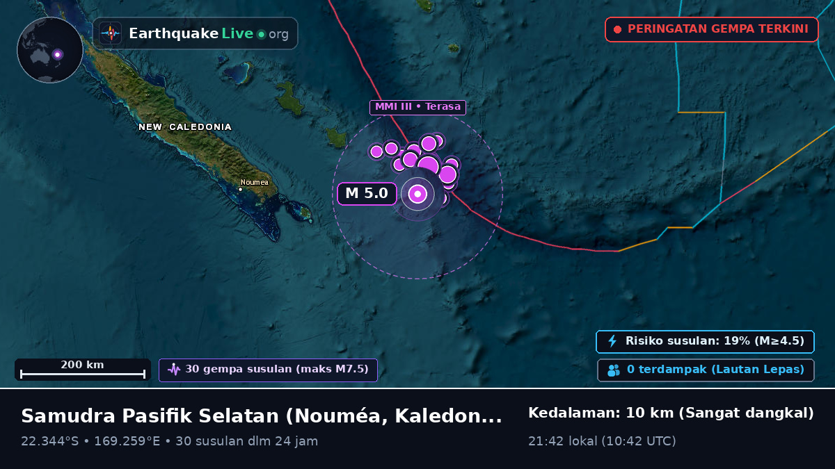 Samudra Pasifik Selatan (Kaledonia Baru)