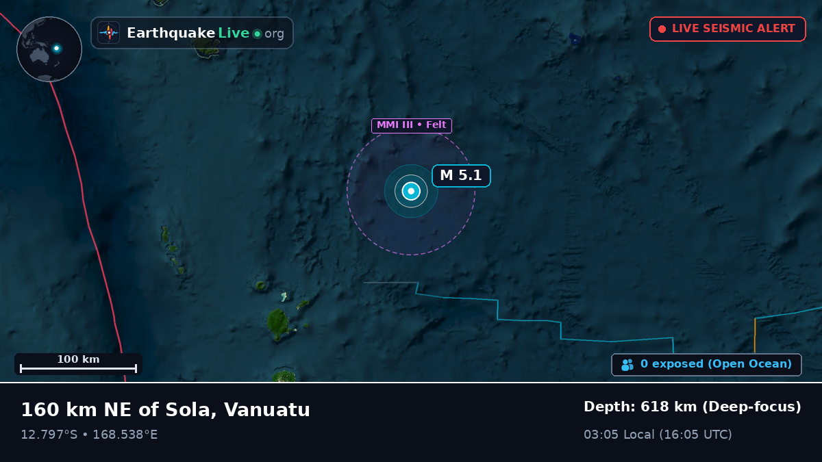 South Pacific Ocean (Vanuatu)