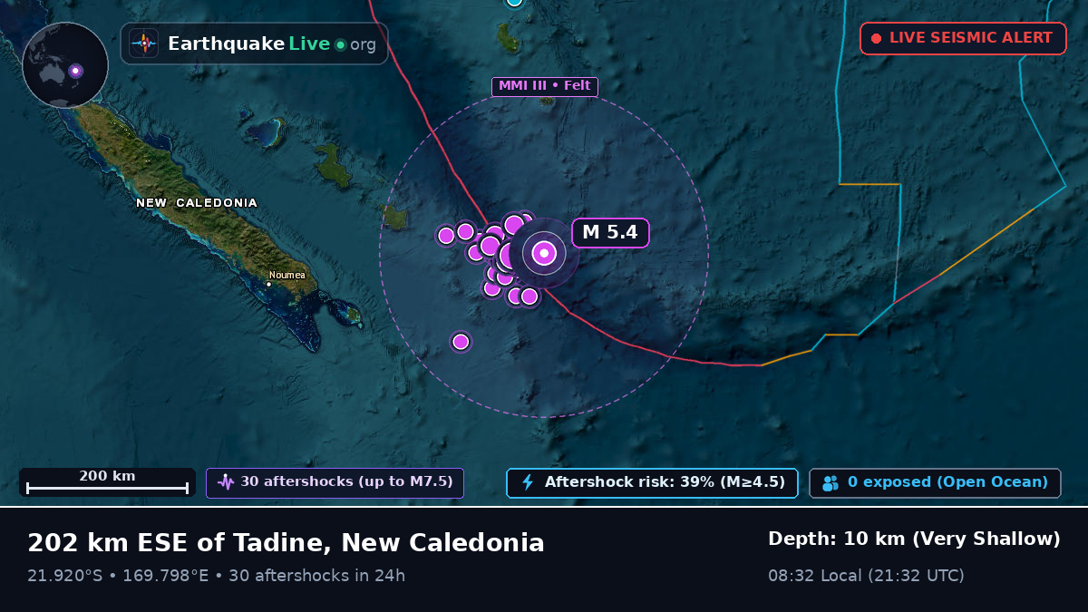 South Pacific Ocean (New Caledonia)
