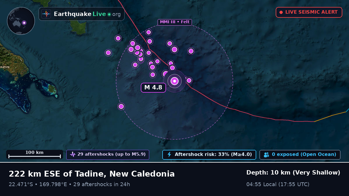 South Pacific Ocean (New Caledonia)