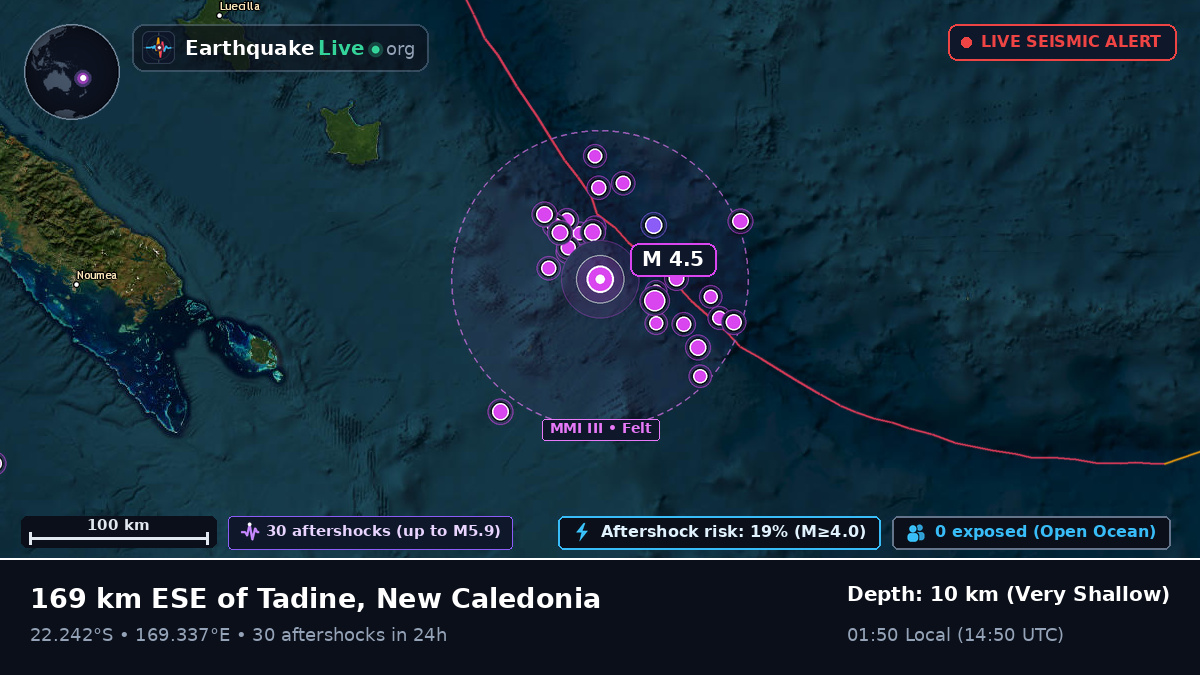 South Pacific Ocean (New Caledonia)