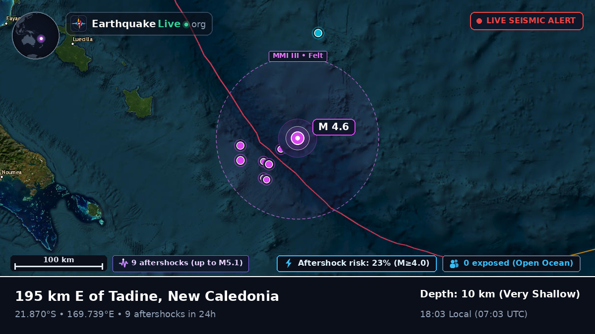 South Pacific Ocean (New Caledonia)
