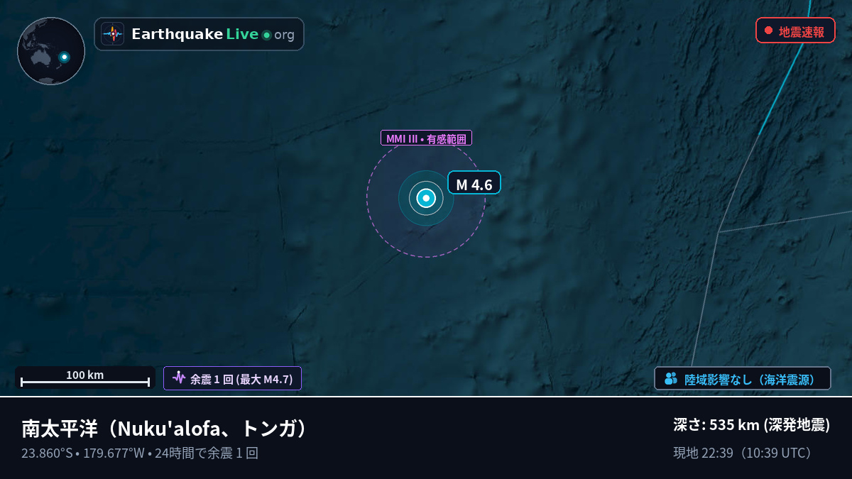 南太平洋 (トンガ)