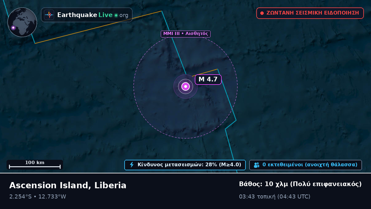 Νότιος Ατλαντικός Ωκεανός (Liberia)