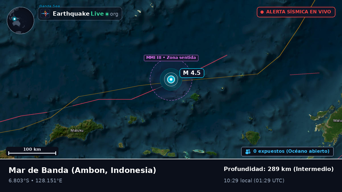 Mar de Banda (Indonesia)