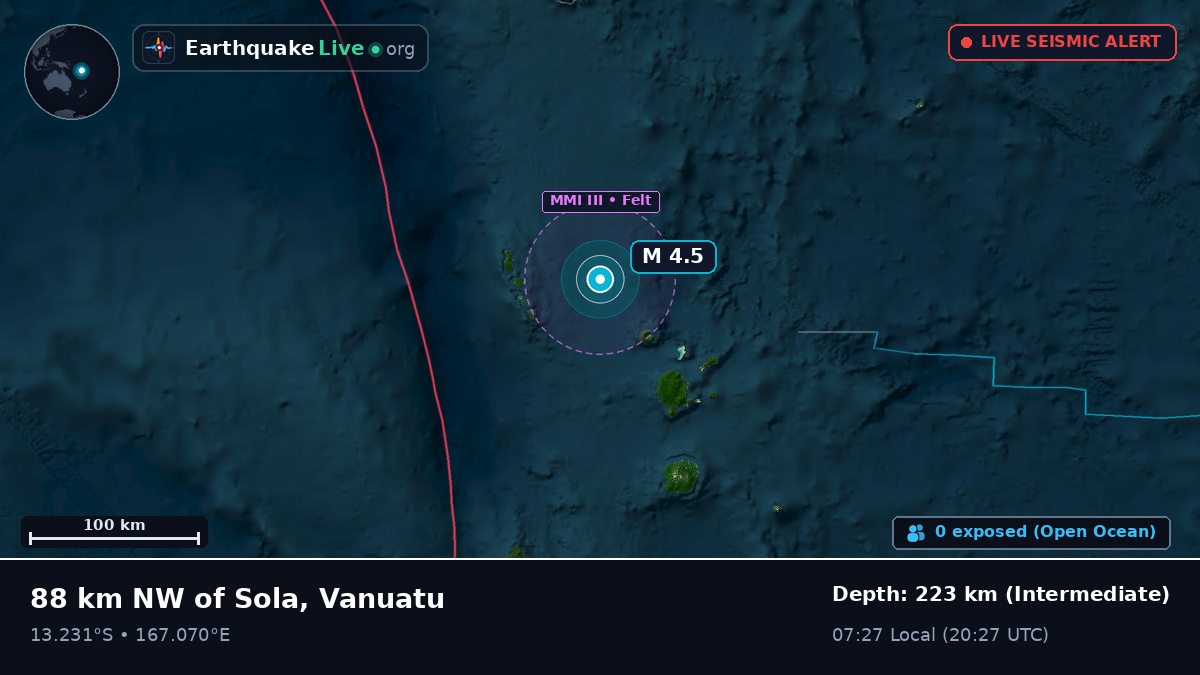 South Pacific Ocean (Vanuatu)
