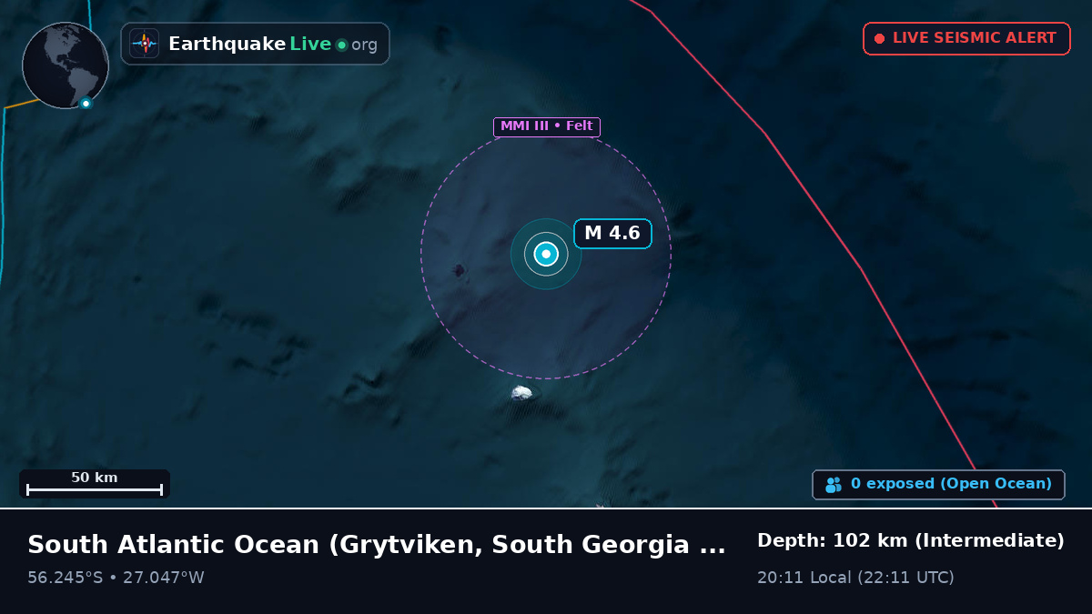South Atlantic Ocean (South Georgia and the Islands)
