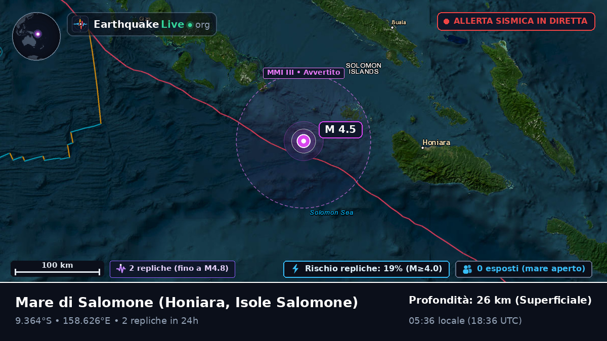 Mare di Salomone (Isole Salomone)