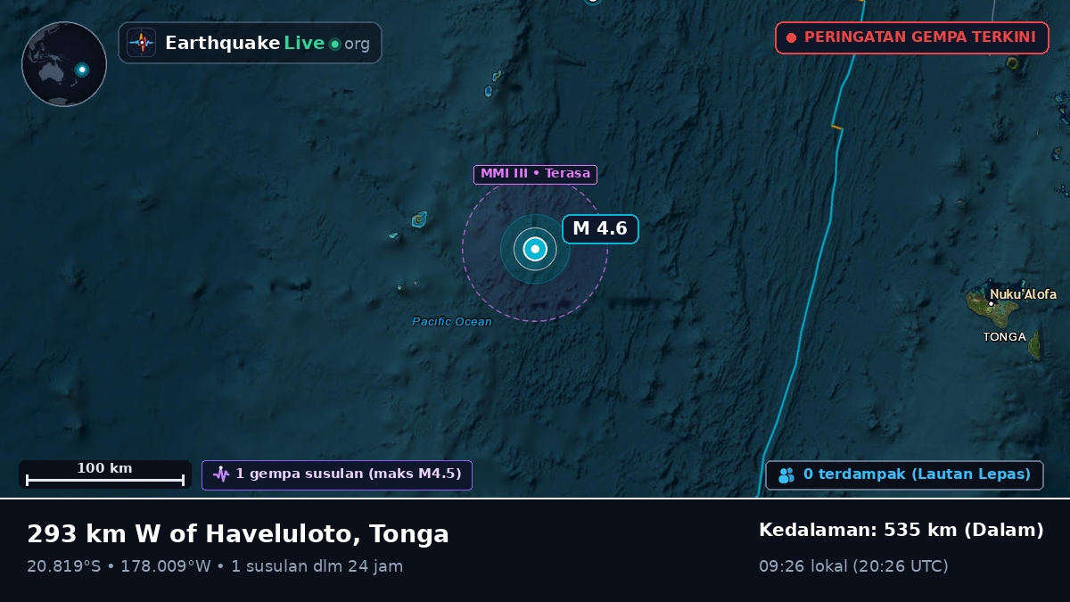 Samudra Pasifik Selatan (Tonga)