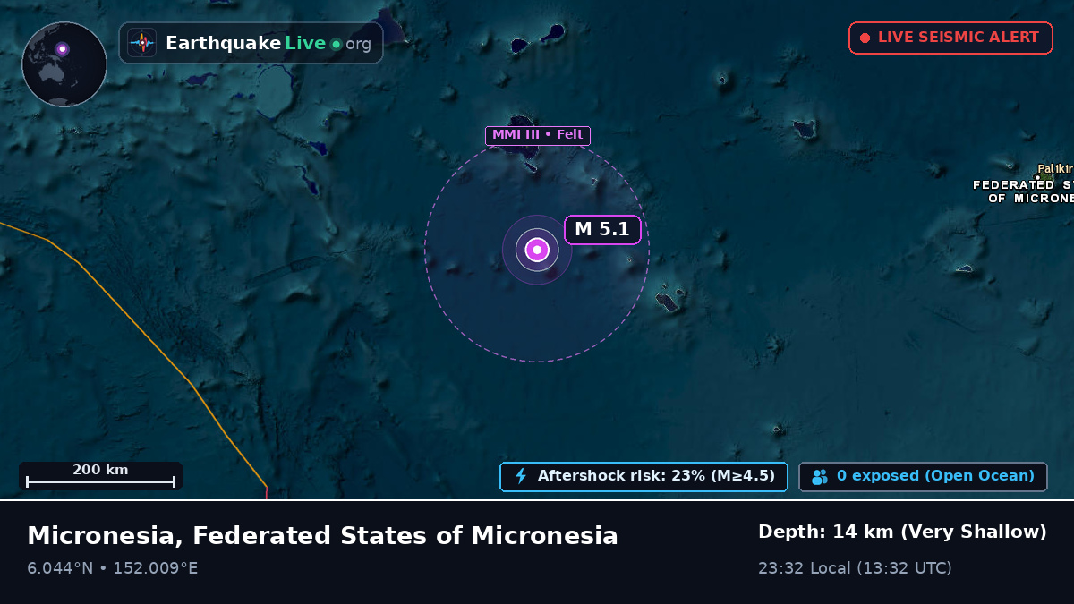 North Pacific Ocean (Federated States of Micronesia)