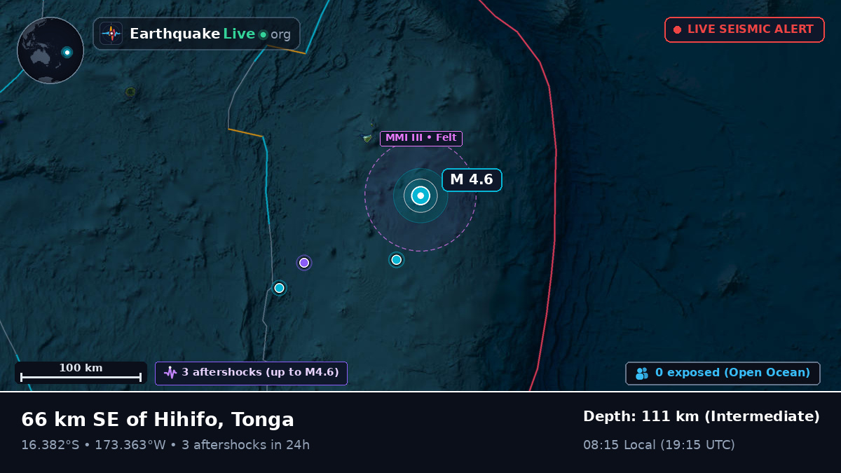 South Pacific Ocean (Tonga)