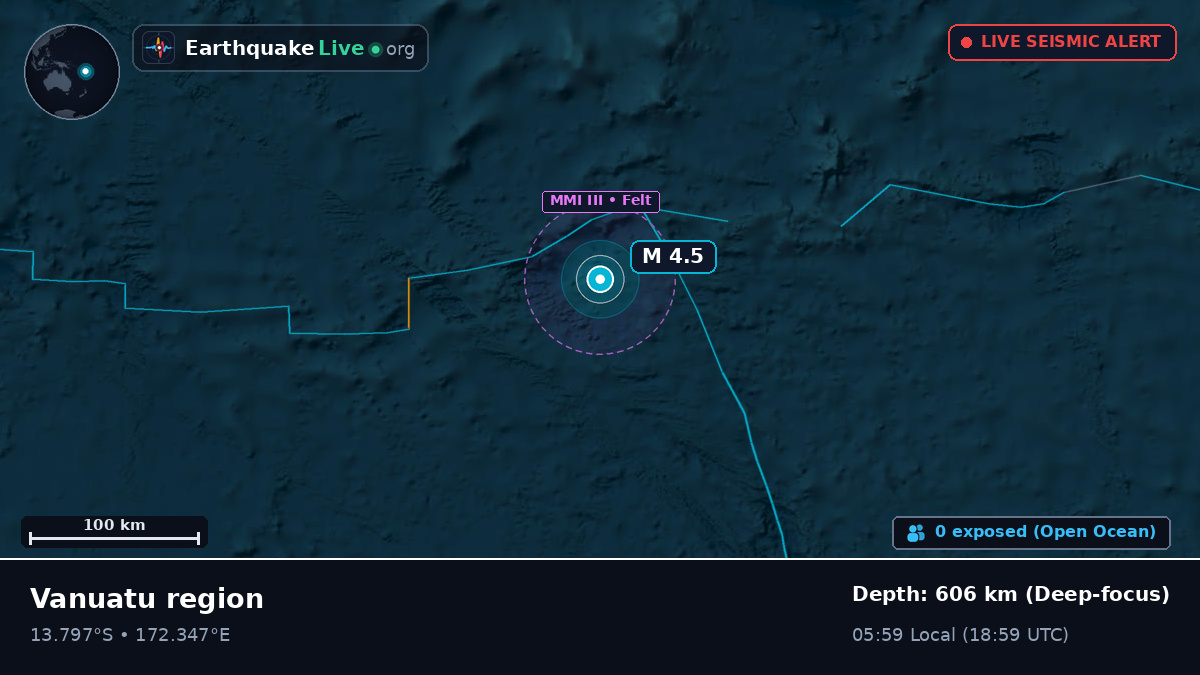 South Pacific Ocean (Vanuatu)