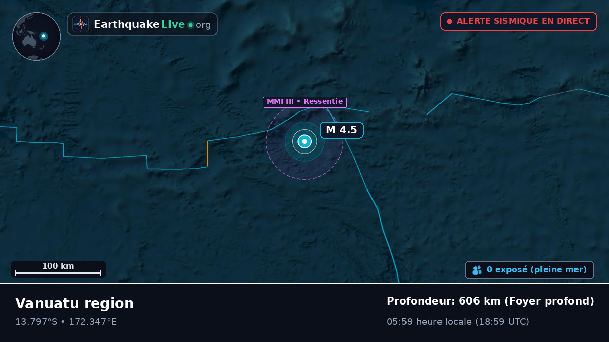 Océan Pacifique Sud (Vanuatu)