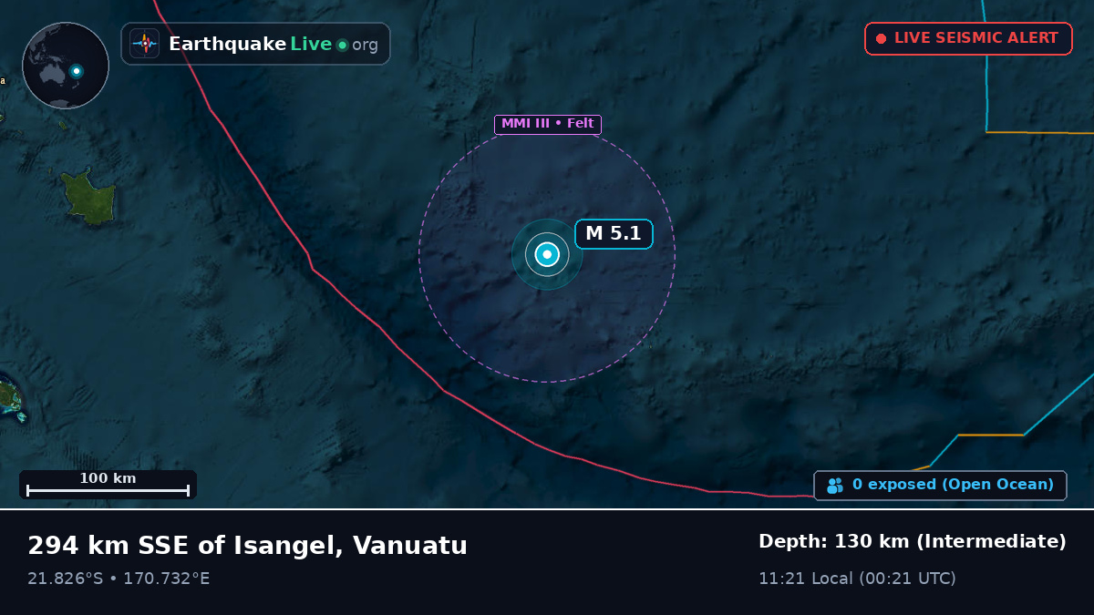 South Pacific Ocean (New Caledonia)
