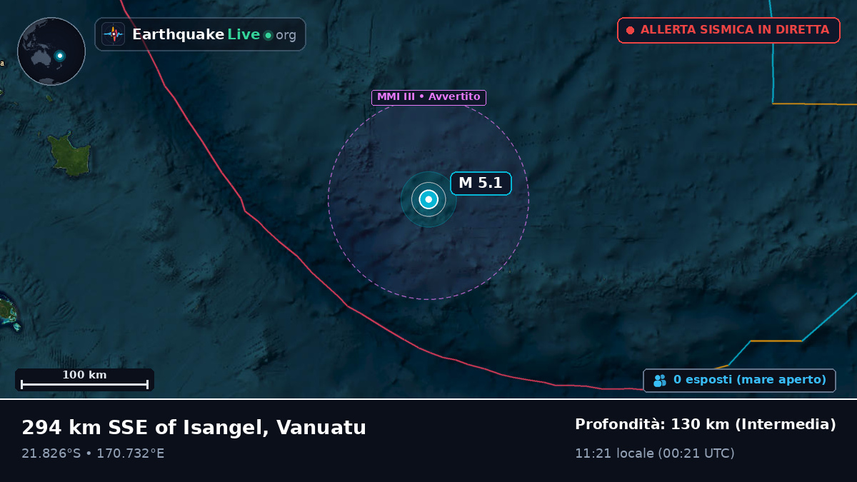 Oceano Pacifico meridionale (Nuova Caledonia)