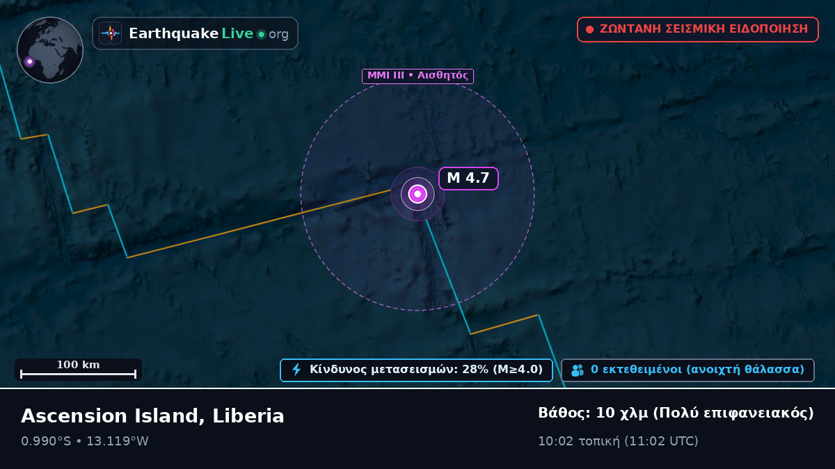 Νότιος Ατλαντικός Ωκεανός (Liberia)
