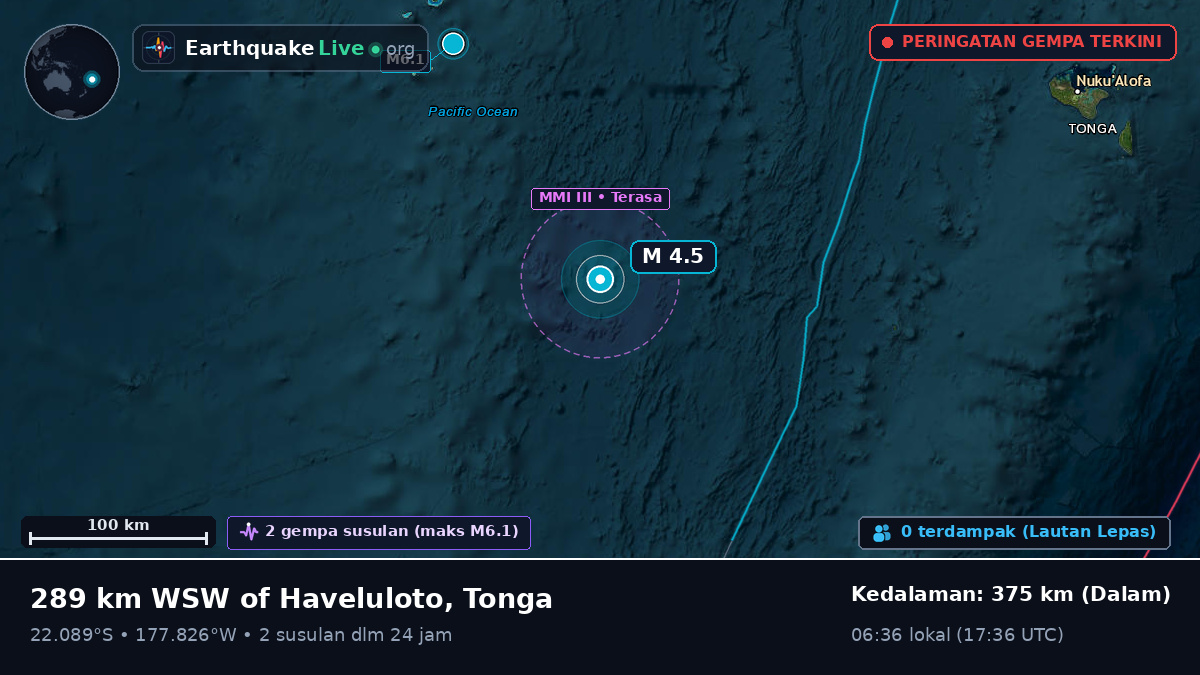 Samudra Pasifik Selatan (Tonga)