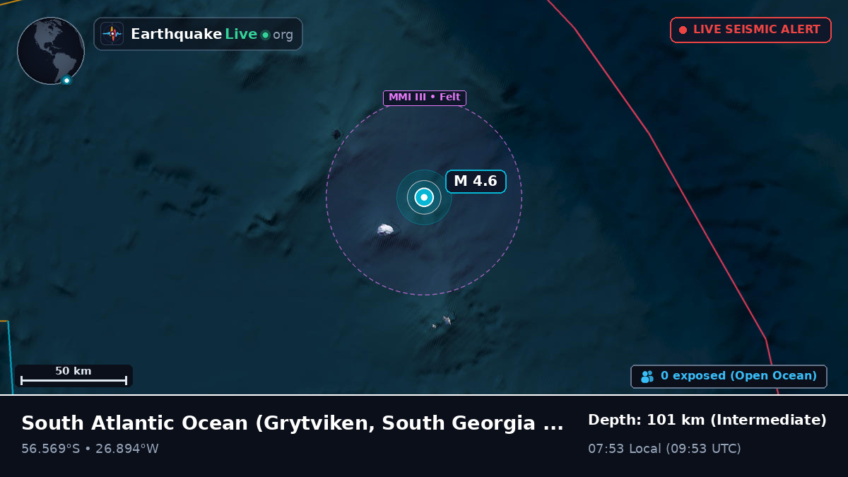 South Atlantic Ocean (South Georgia and the Islands)