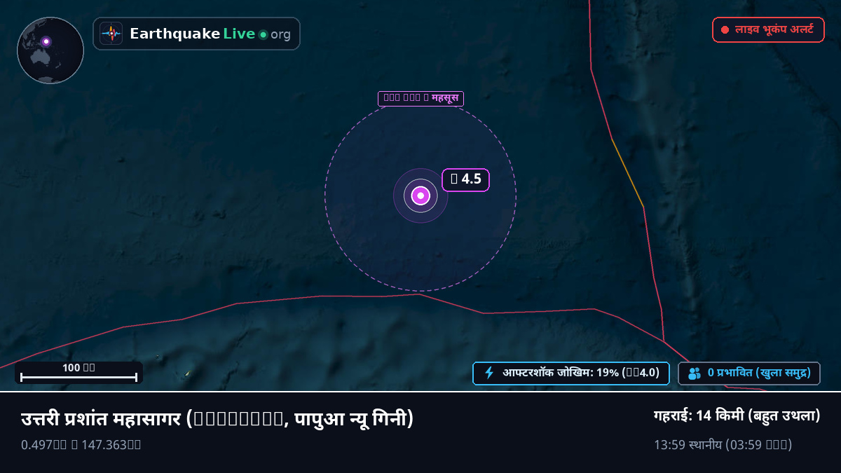 उत्तरी प्रशांत महासागर (पापुआ न्यू गिनी)