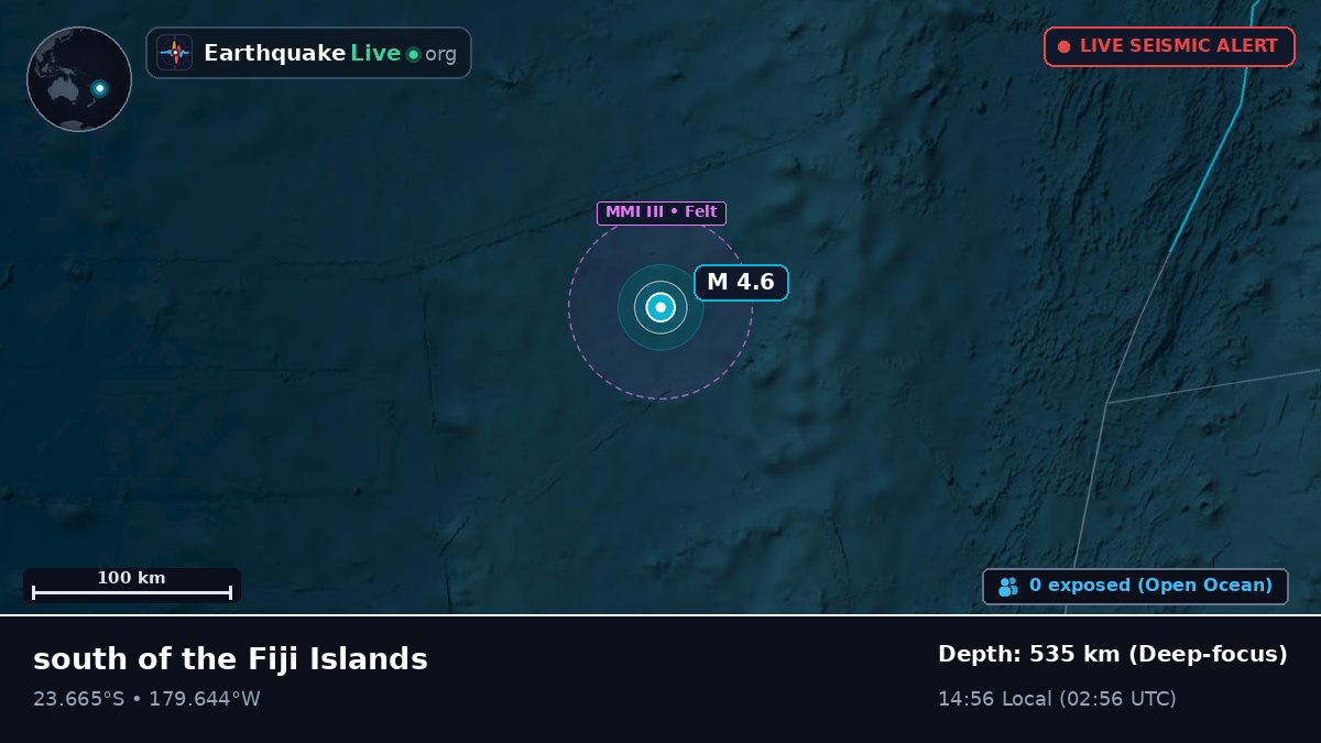 South Pacific Ocean (Tonga)
