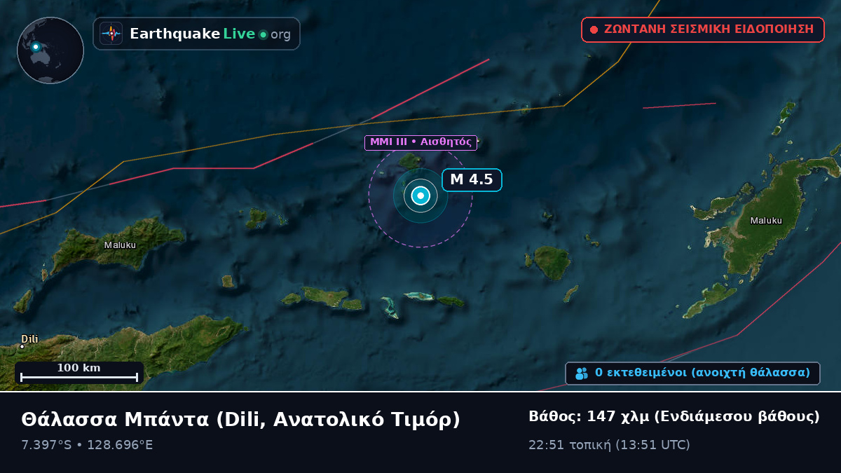 Θάλασσα Μπάντα (Ανατολικό Τιμόρ)