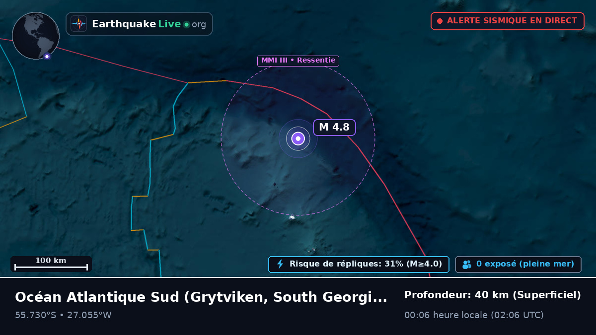 Océan Atlantique Sud (South Georgia and the Islands)