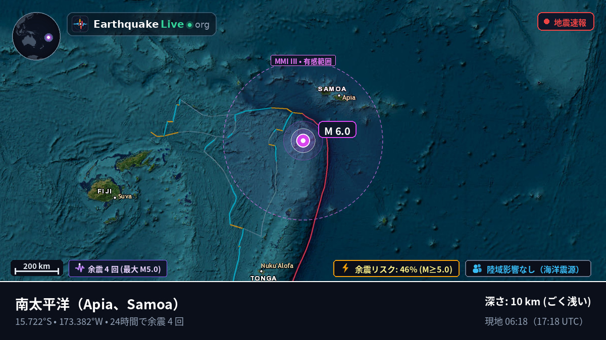 南太平洋 (Samoa)