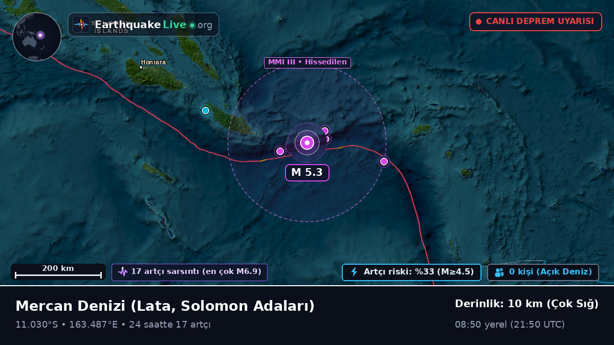 Mercan Denizi (Solomon Adaları)