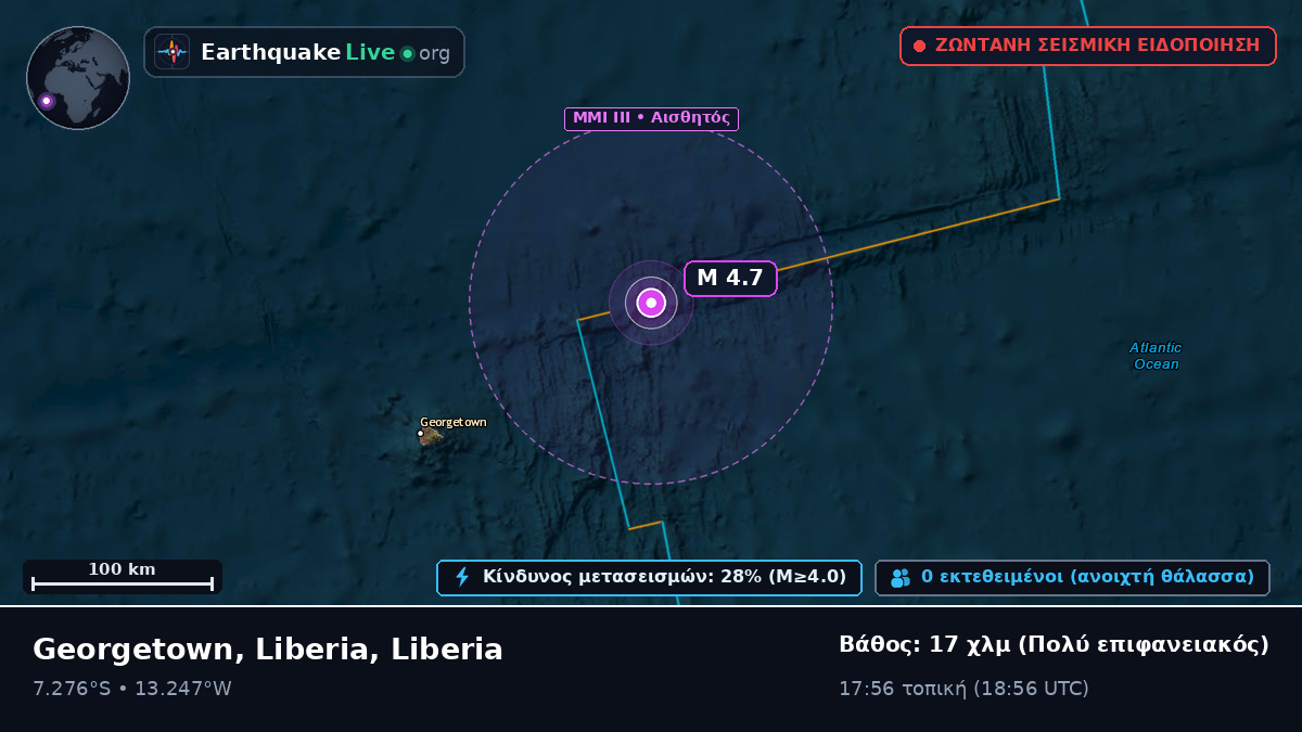 Νότιος Ατλαντικός Ωκεανός (Liberia)