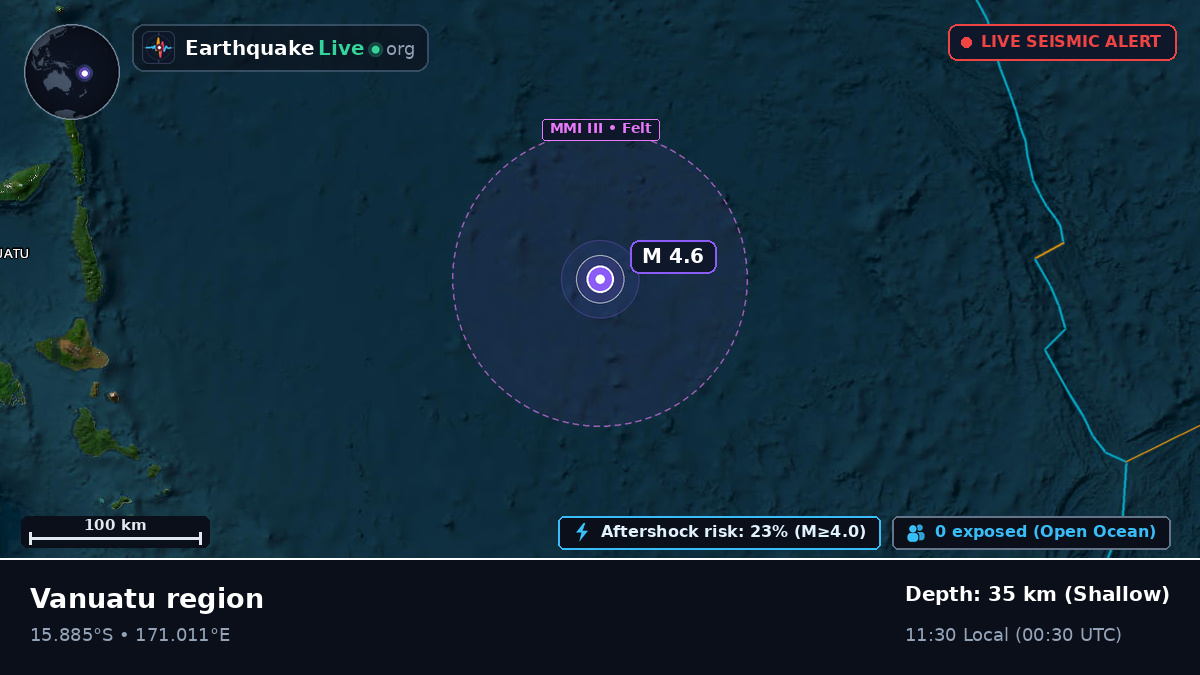 South Pacific Ocean (Vanuatu)
