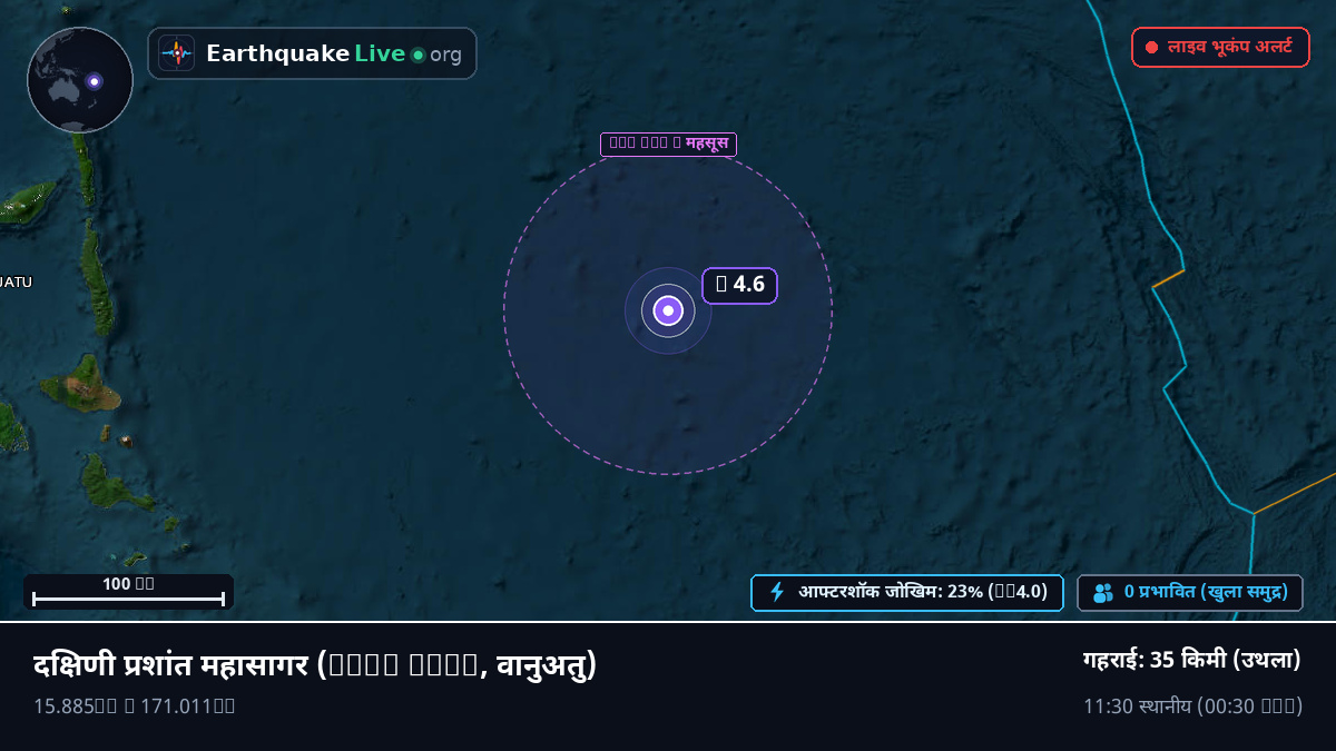 दक्षिणी प्रशांत महासागर (वानुअतु)