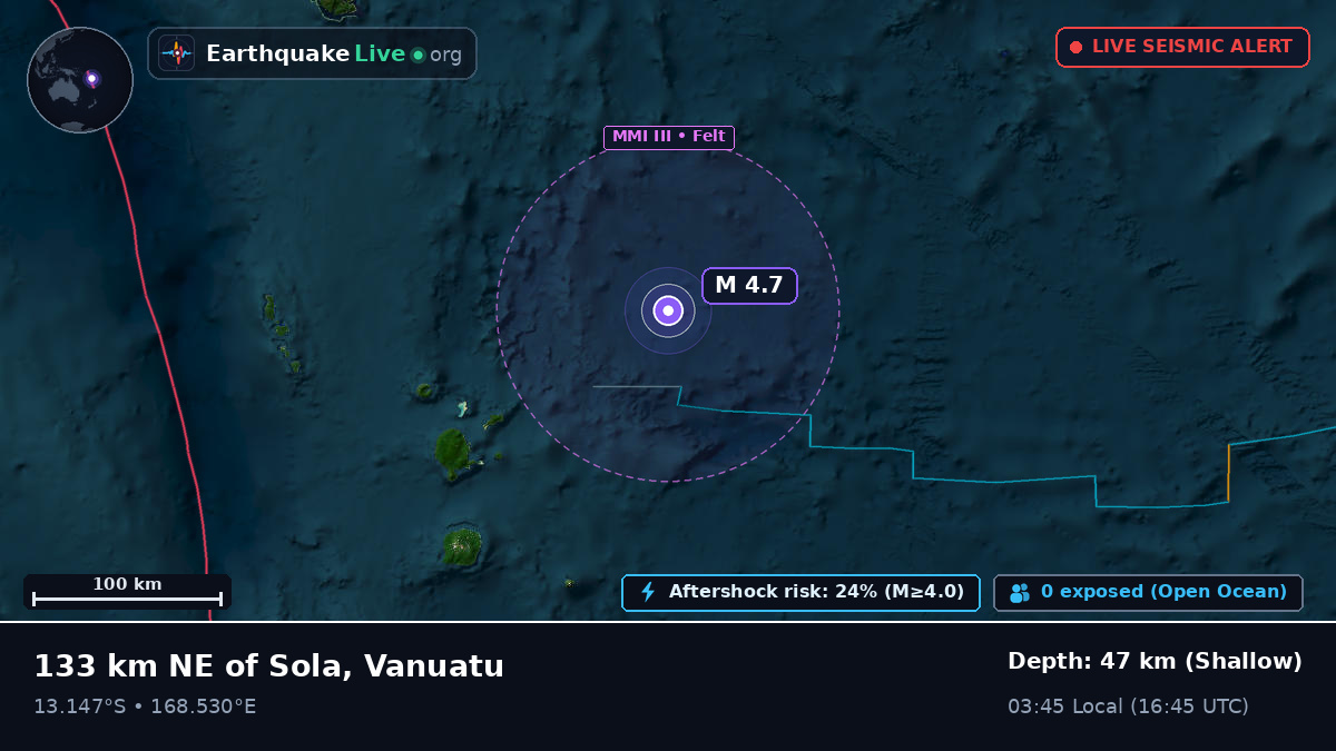 South Pacific Ocean (Vanuatu)