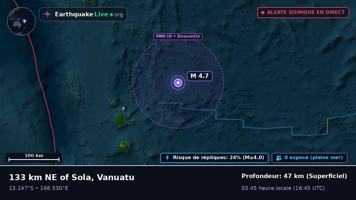 Océan Pacifique Sud (Vanuatu)