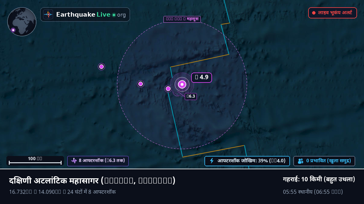 दक्षिणी अटलांटिक महासागर (Liberia)
