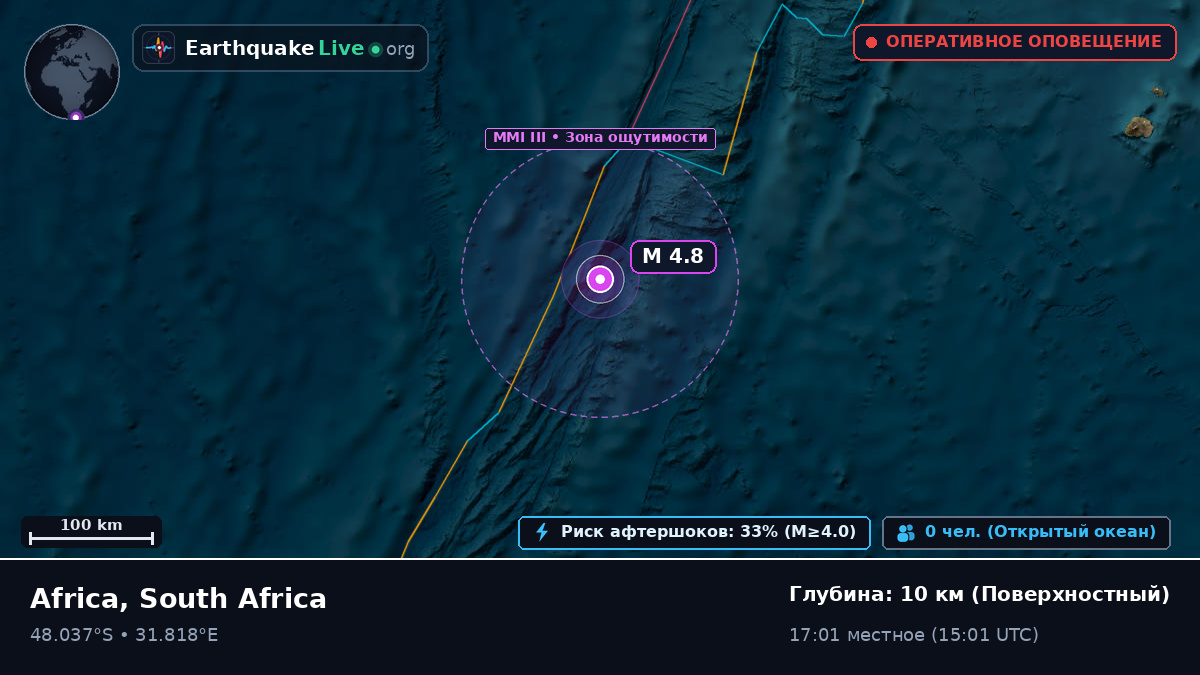Индийский океан (South Africa)