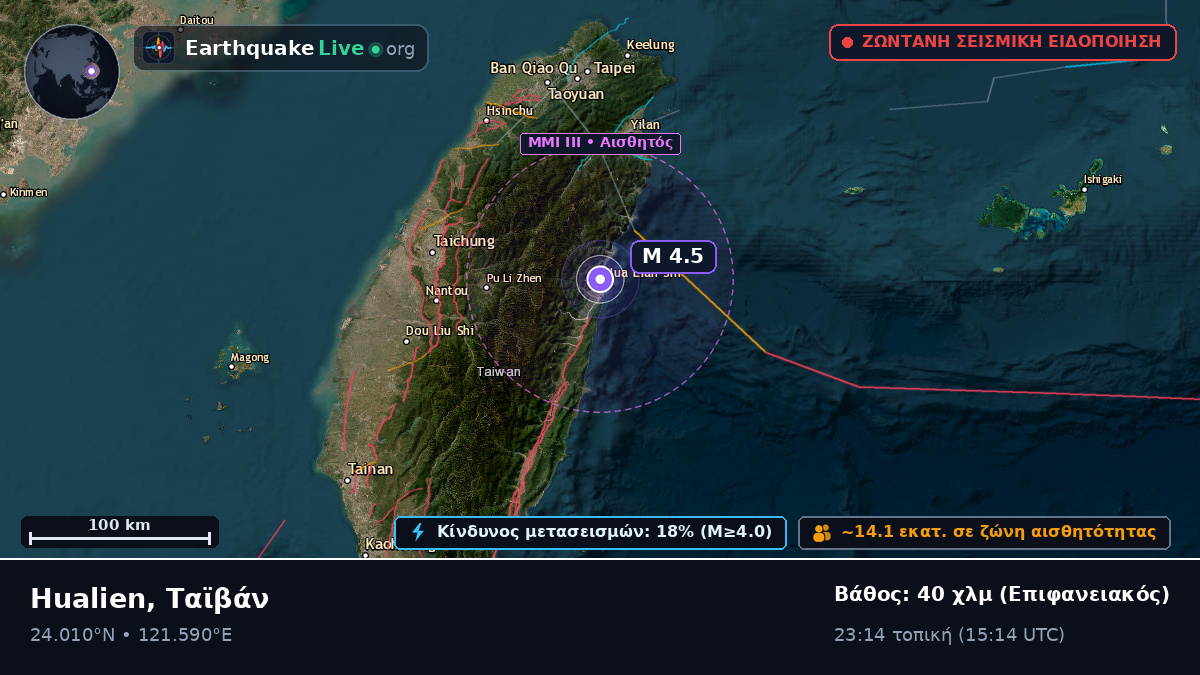 Hualien, Ταϊβάν
