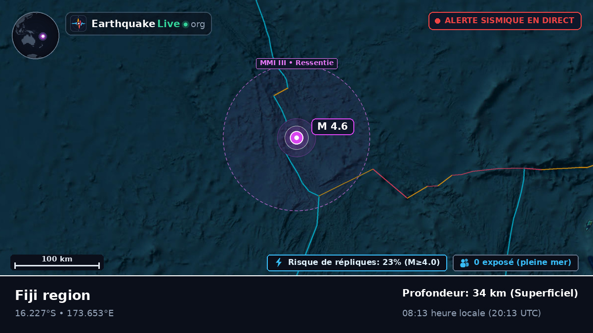 Océan Pacifique Sud (Fidji)