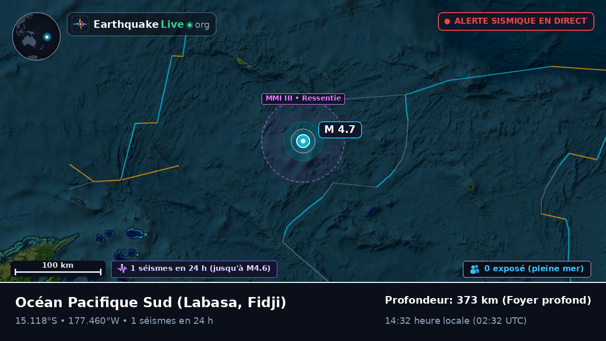 Océan Pacifique Sud (Fidji)