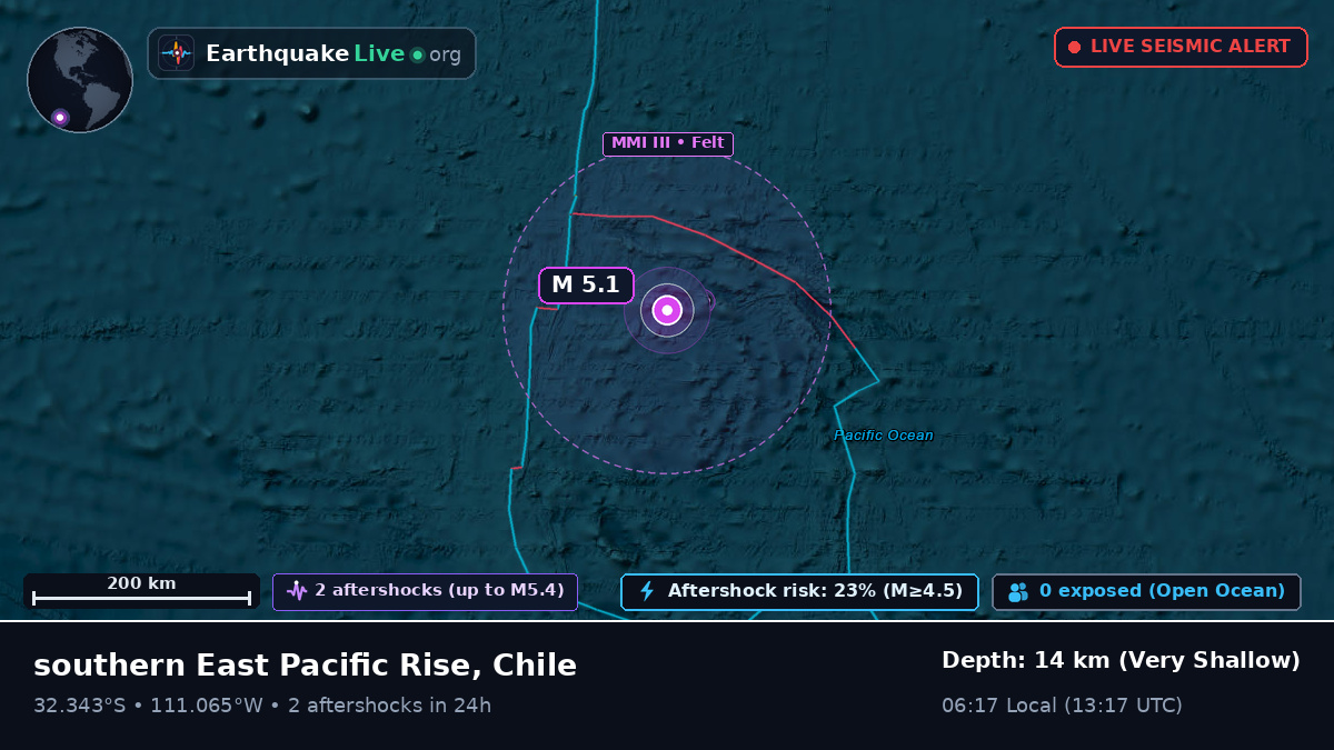 South Pacific Ocean (Chile)