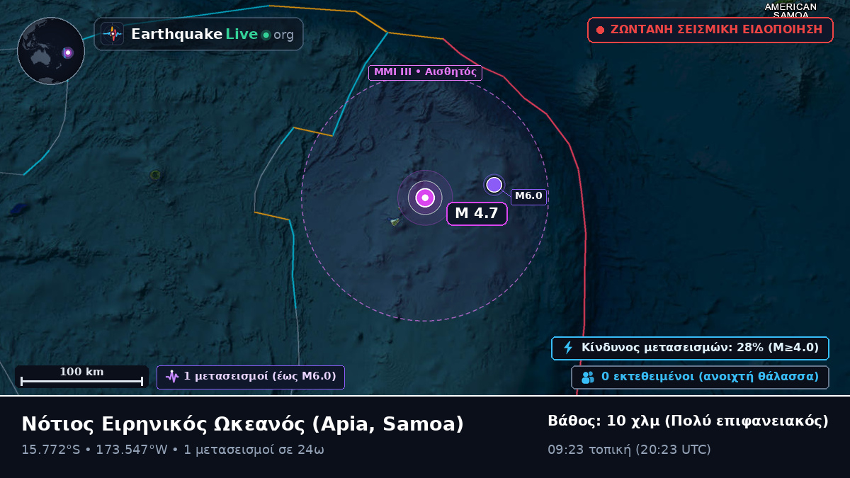 Νότιος Ειρηνικός Ωκεανός (Samoa)