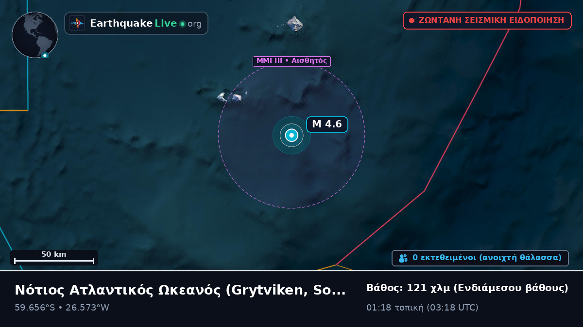 Νότιος Ατλαντικός Ωκεανός (South Georgia and the Islands)